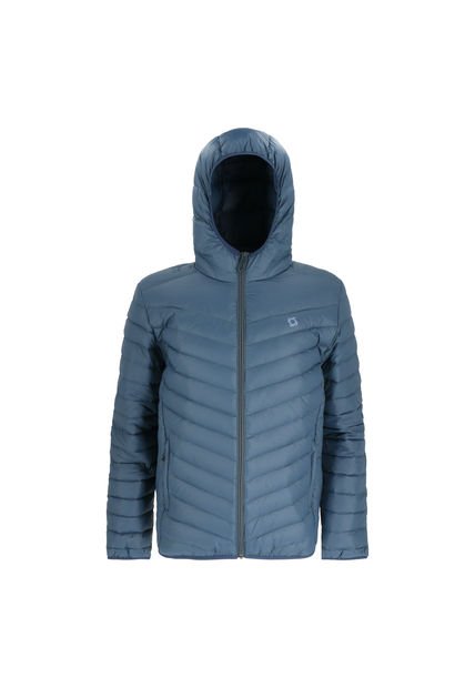 Parka Pluma Kori Hoodie Hombre Blue Doite