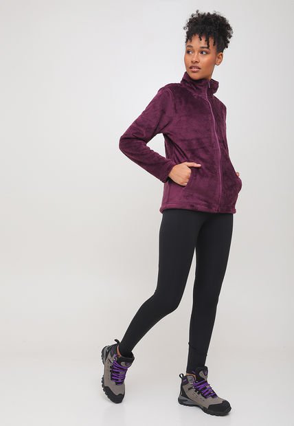 Chaqueta Doite Peludo Vislan EXS Morado - Calce Regular