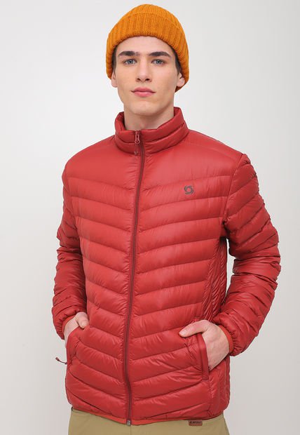 Chaqueta Doite Eboni Stripe Rojo - Calce Regular