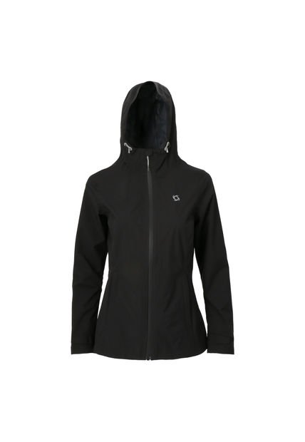 Chaqueta Cortaviento Liven Women Black Doite