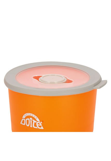 Set De Recipientes Y Bowls Naranjo Doite