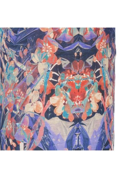 Protector Bandana Aerowarm Floral Unisex Purple Doite
