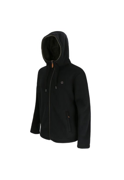 Chaqueta Peludo Wooly Hombre Black Doite