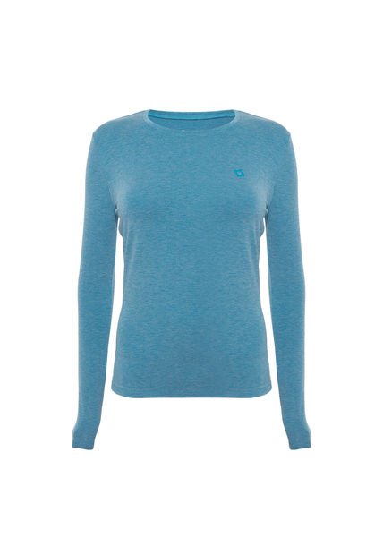 Camiseta Primera Capa Mujer Thermoactive Celeste Doite