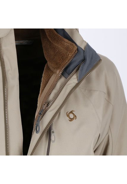 Chaqueta 3 En 1 Trevor Wp Hombre Beige Brown Doite