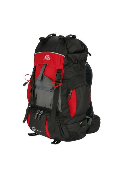Mochila New Minaret 50 Black Red Doite