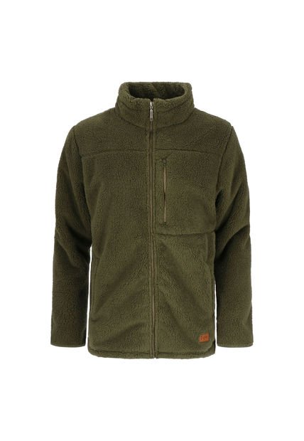 Chaqueta Peludo Pardo Hombre Dark Green Doite