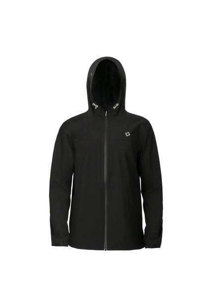 Chaqueta Cortavientos Liven Men Black Doite