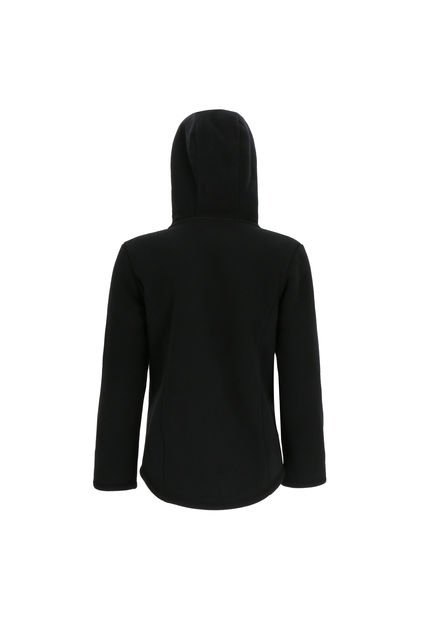 Chaqueta Peludo Wooly Mujer Black Doite