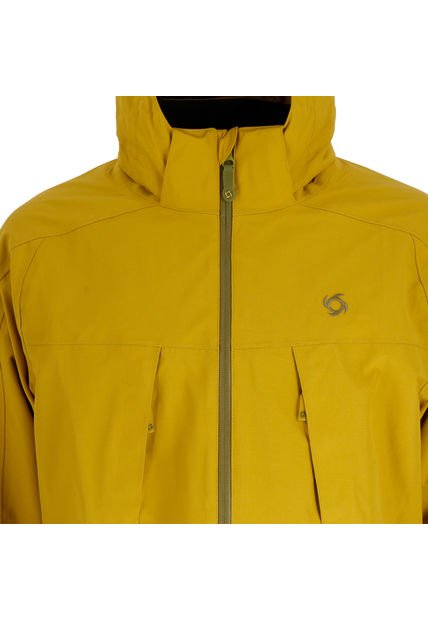 Chaqueta Cortavientos Tempest Hombre Mustard Doite