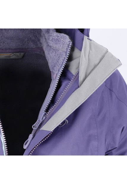 Chaqueta 3 En 1 Trevor Wp Mujer Purple Doite