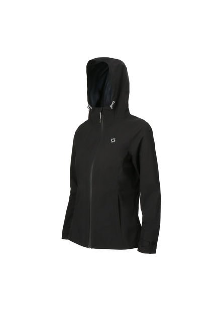 Chaqueta Cortaviento Liven Women Black Doite