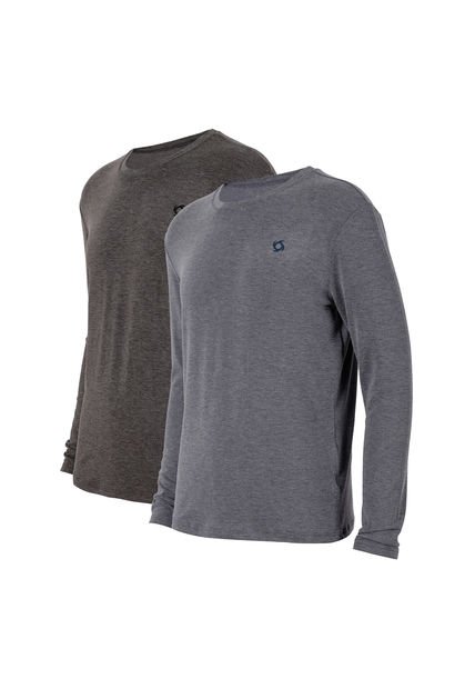 Pack 2 Camisetas Thermoactive Hombre Multicolor Doite