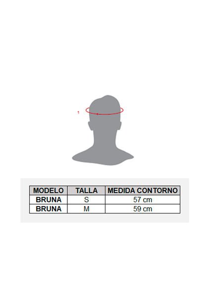 Sombrero Unisex Bruna Negro