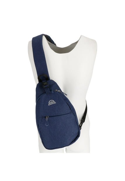 Bolso Sling Clam L Navy Doite