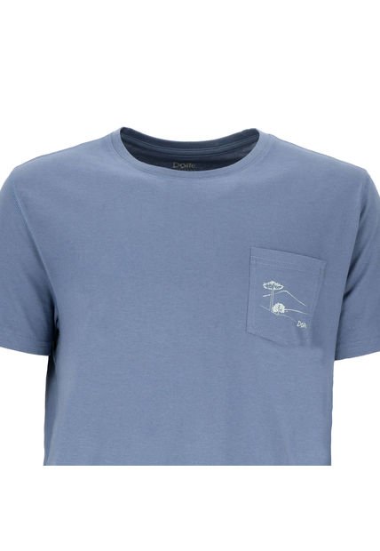 Polera Manga Corta Conguillío Men Navy Doite