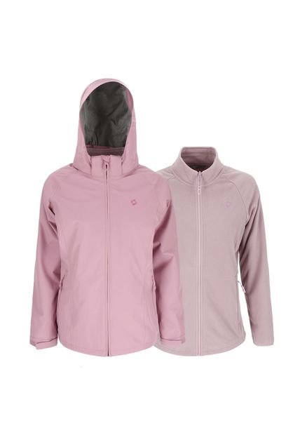 Chaqueta 3 En 1 Parbat Wp Mujer Pink Doite