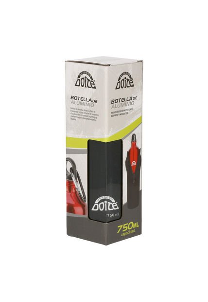 Botella Aluminio 750ml. Rojo Doite