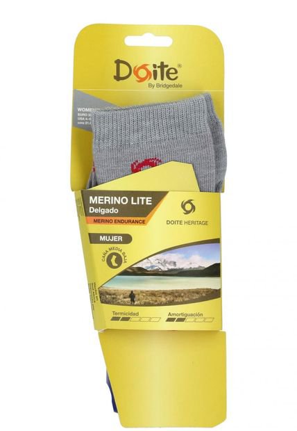 Calcetines Mujer Merino Lite Rosa