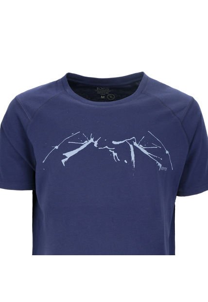 Polera Manga Corta Uyuni Men Navy Doite