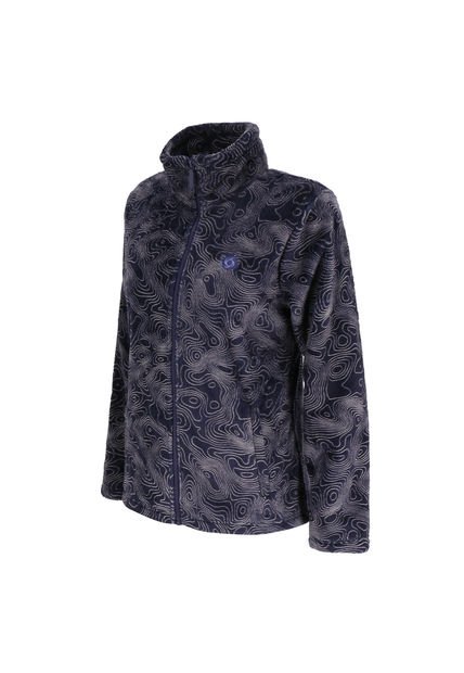 Chaqueta Peludo Topo Mujer Purple Doite