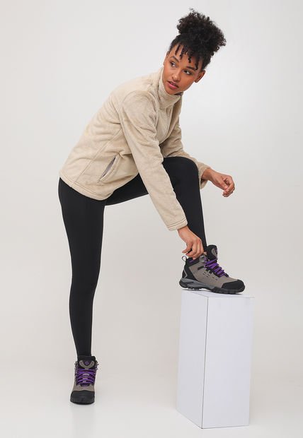 Chaqueta Doite Peludo Vislan EXS Beige - Calce Regular