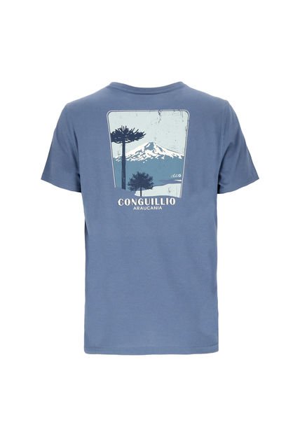 Polera Manga Corta Conguillío Men Navy Doite