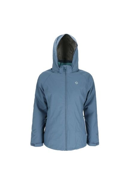 Chaqueta 3 En 1 Parbat Wp Mujer Blue Doite