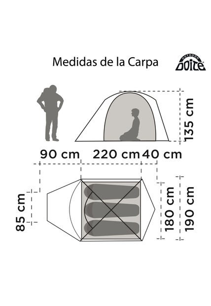 Carpa Yosemite 3 Doite