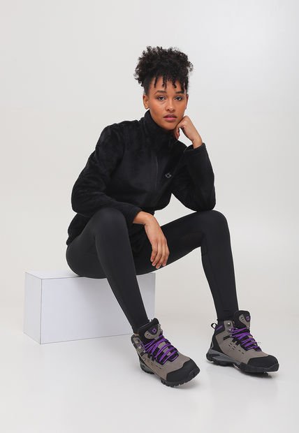 Chaqueta Doite Peludo Vislan EXS Negro - Calce Regular