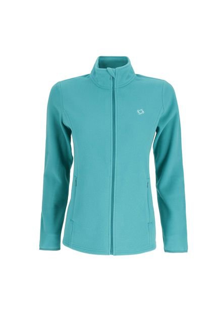 Chaqueta Polar Belauri Mujer Teal Doite