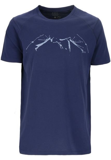 Polera Manga Corta Uyuni Men Navy Doite