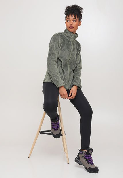 Chaqueta Doite Peludo Vislan EXS Verde - Calce Regular