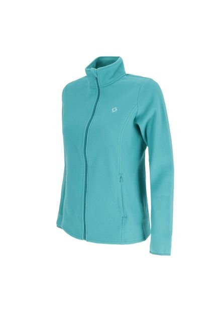 Chaqueta Polar Belauri Mujer Teal Doite