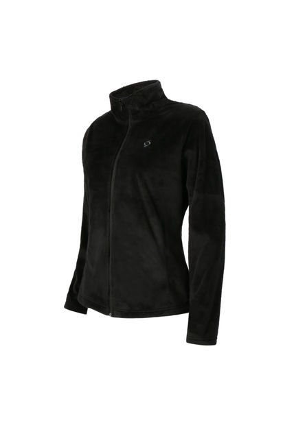 Chaqueta Peludo Vislan Mujer Negro Doite