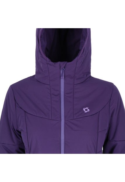 Chaqueta Térmica Light Eco Puff Mujer Purple Doite