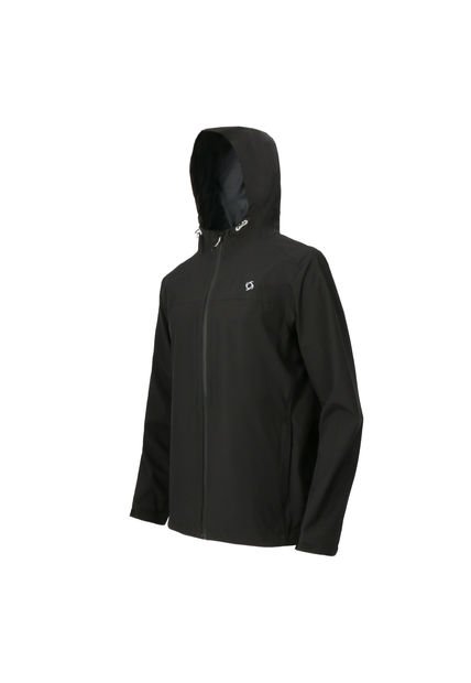 Chaqueta Cortavientos Liven Men Black Doite