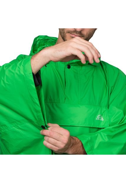 Poncho Mochila Unisex Guinea Verde