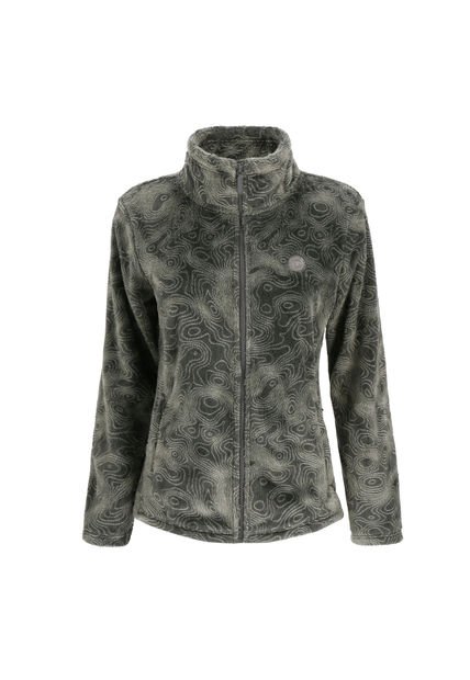 Chaqueta Peludo Topo Mujer Dark Grey Doite
