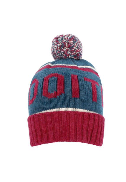Gorro Beanie Icon Unisex Teal Pink Doite
