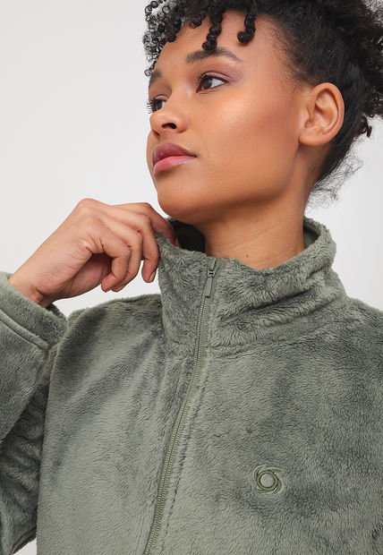 Chaqueta Doite Peludo Vislan EXS Verde - Calce Regular