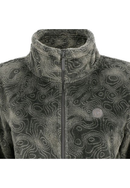 Chaqueta Peludo Topo Mujer Dark Grey Doite