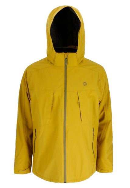 Chaqueta Cortavientos Tempest Hombre Mustard Doite