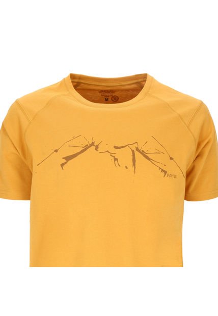 Polera Manga Corta Uyuni Men Mustard Doite