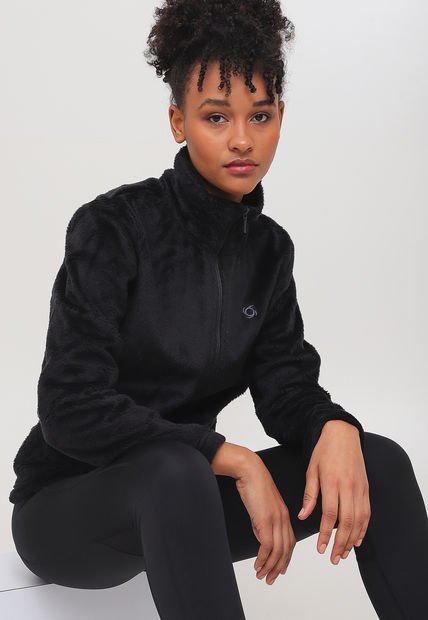 Chaqueta Doite Peludo Vislan EXS Negro - Calce Regular