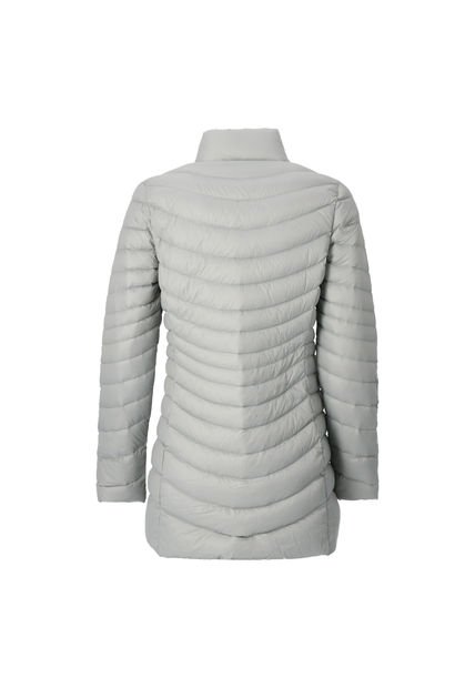 Abrigo Alaia Stripe Mujer Grey Doite