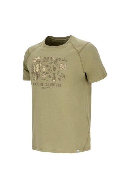 Polera Manga Corta Equipamiento Men Olive Doite