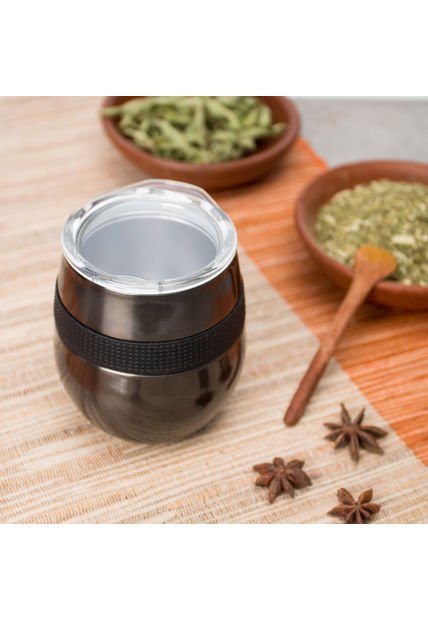 Set De 2 Mug Hierba Mate Cucao 230ml. Verde Doite