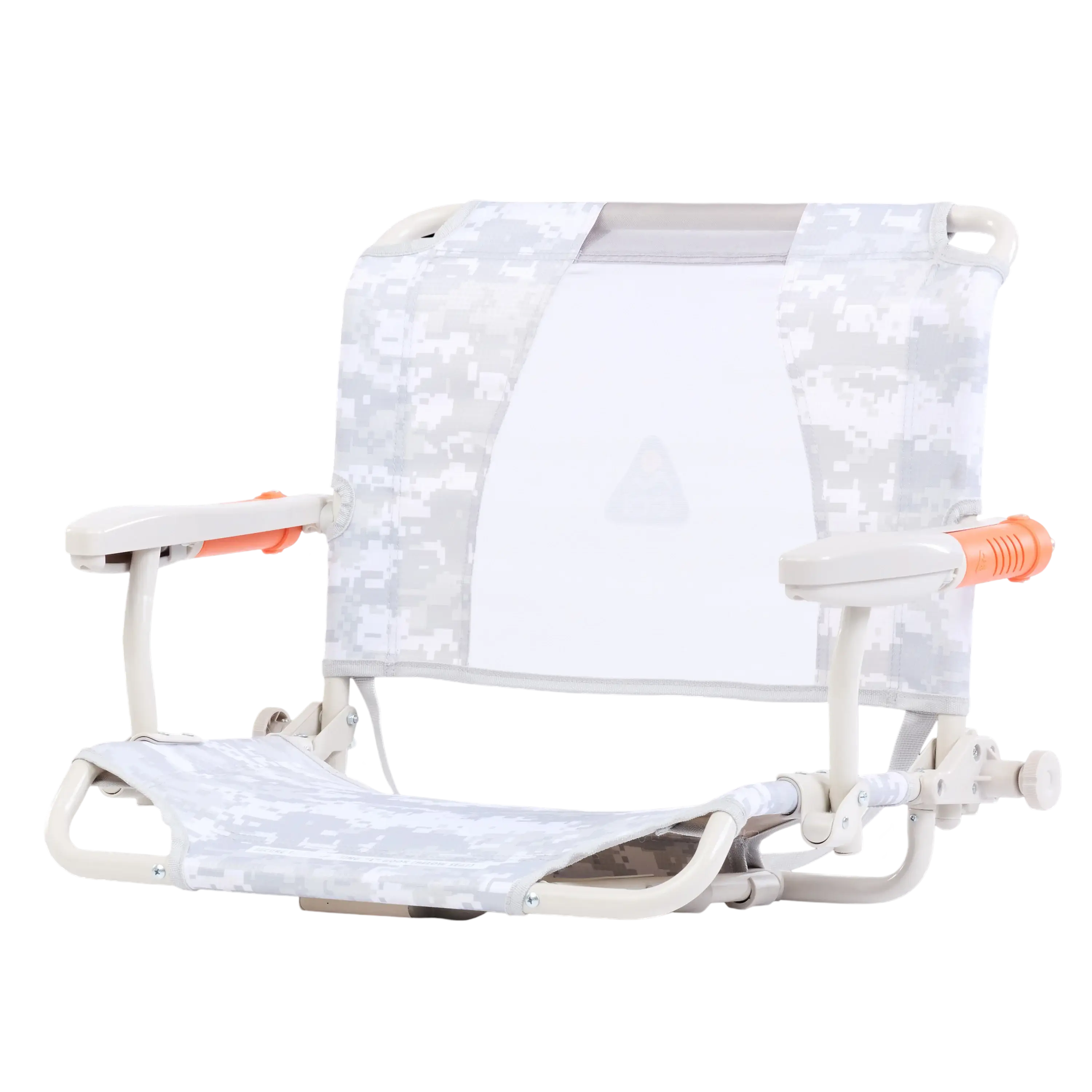 Stadium Rock-Cliner™ – Portable Folding Rocking Chair with Reclining Backrest for Outdoor Comfort
