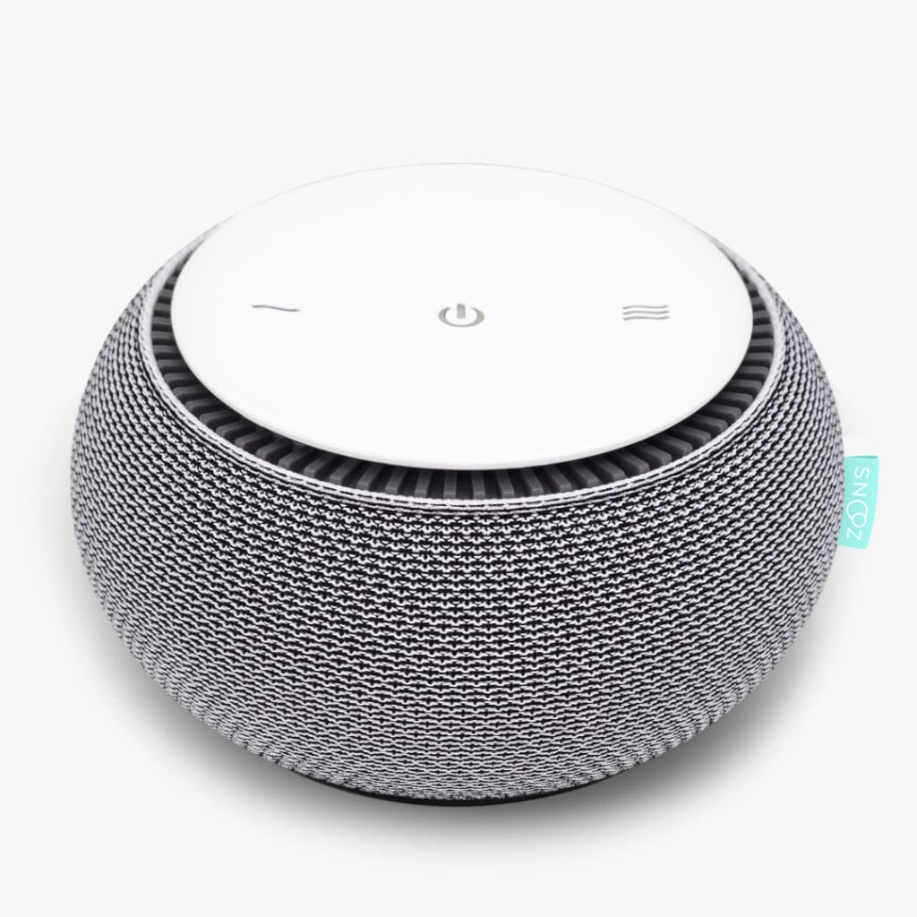 SNOOZ Original Refurbished White Noise Machine – Real Fan Sound, App Control, Certified Re‑Certified Quality